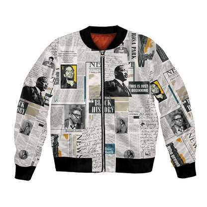 Civil Rights Leaders Bomber Jacket African-American History Month