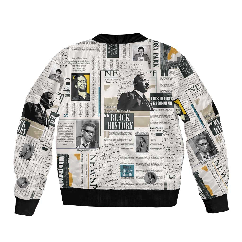 Civil Rights Leaders Bomber Jacket African-American History Month