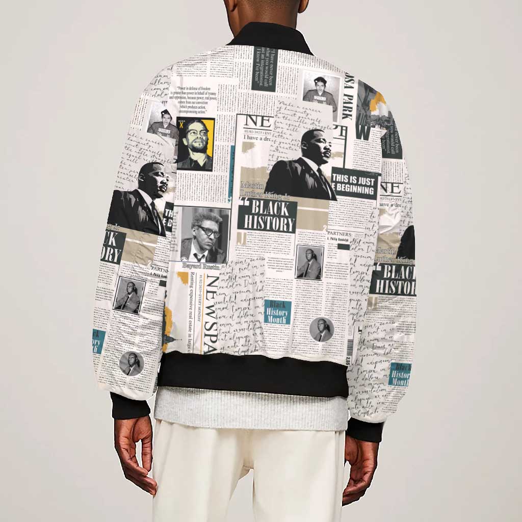 Civil Rights Leaders Bomber Jacket African-American History Month