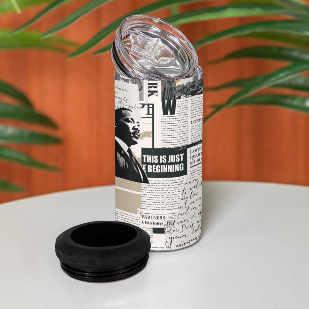 Civil Rights Leaders 4 in 1 Can Cooler Tumbler African-American History Month