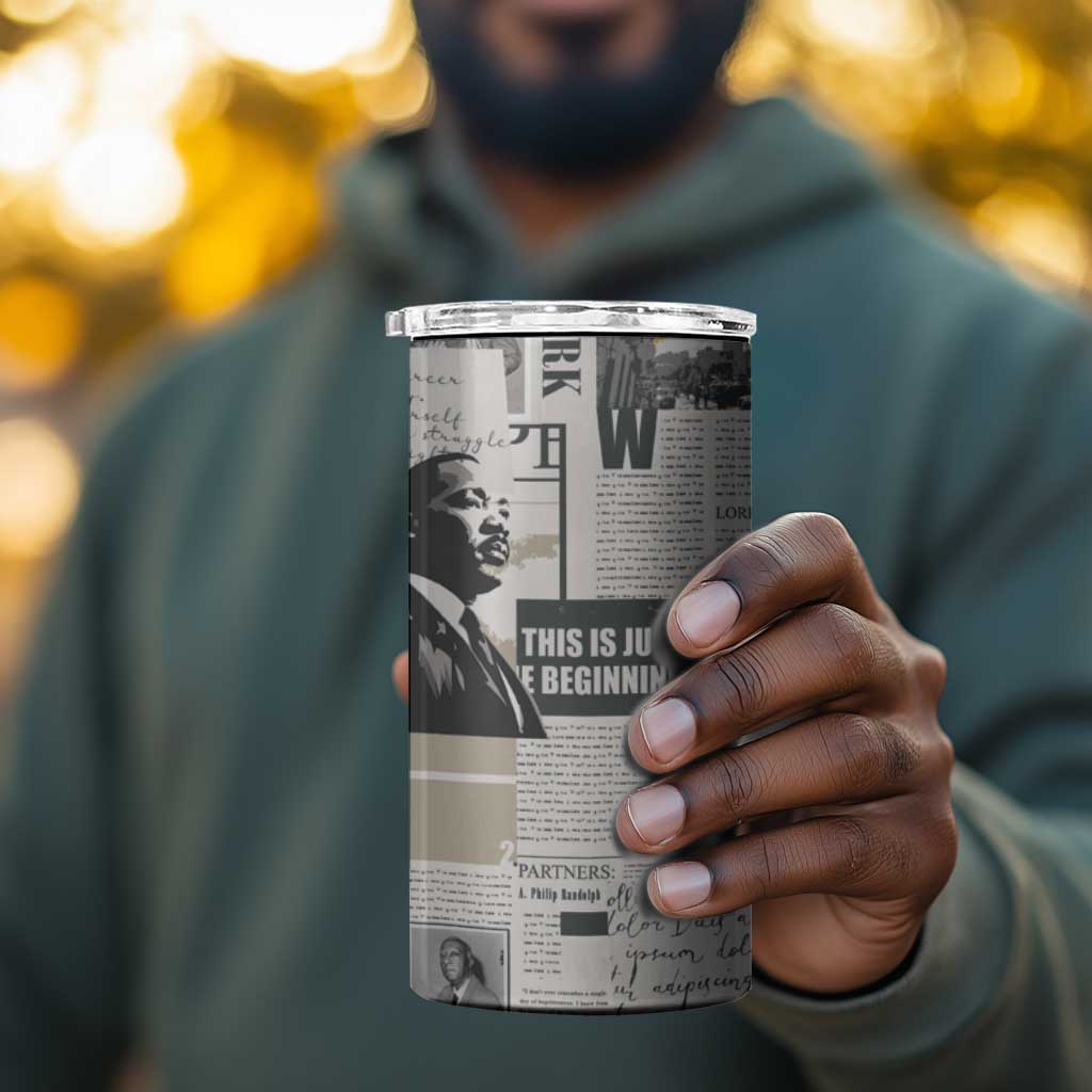 Civil Rights Leaders 4 in 1 Can Cooler Tumbler African-American History Month