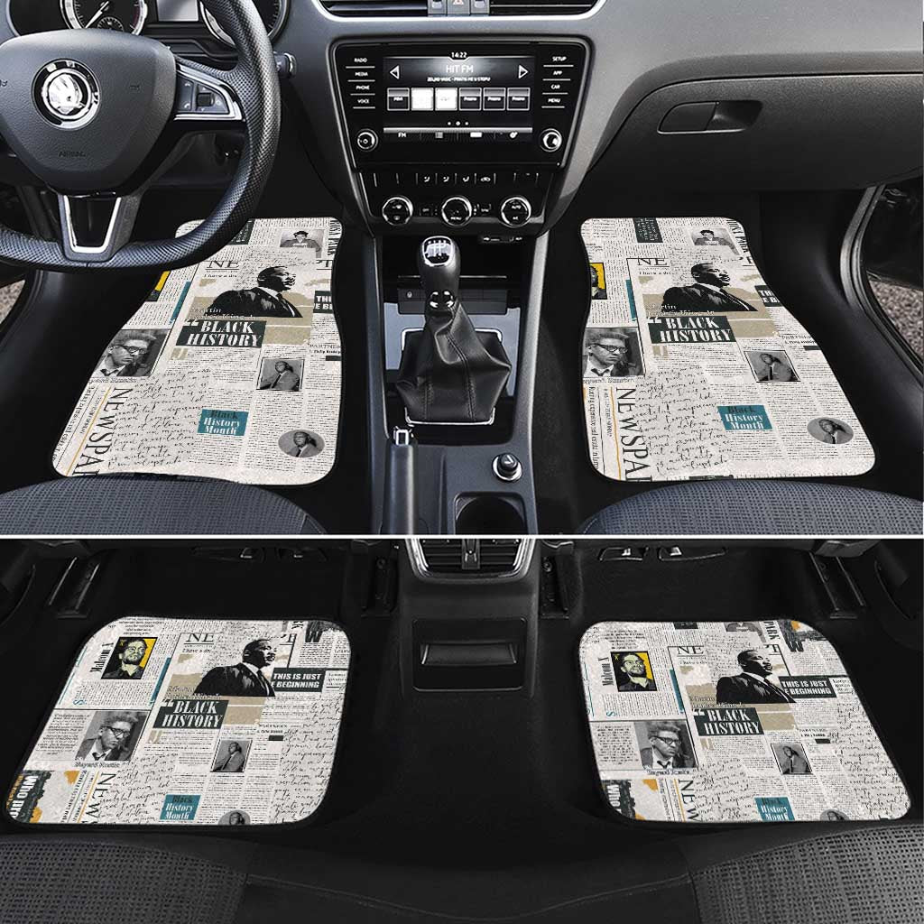 Civil Rights Leaders Car Mats African-American History Month