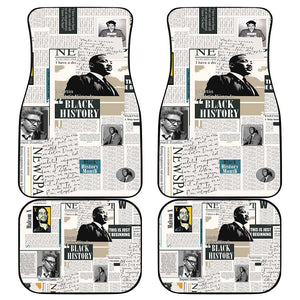 Civil Rights Leaders Car Mats African-American History Month