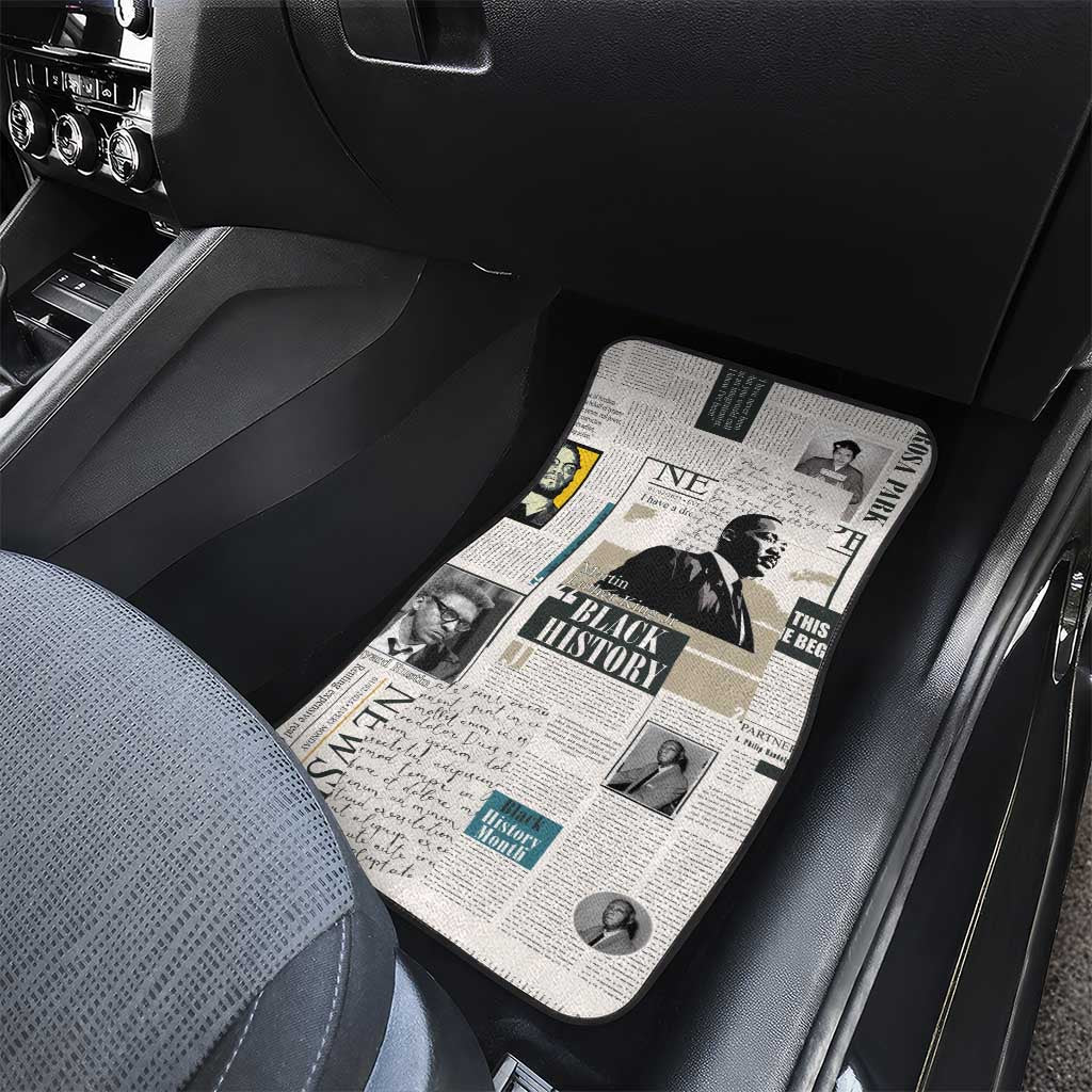 Civil Rights Leaders Car Mats African-American History Month