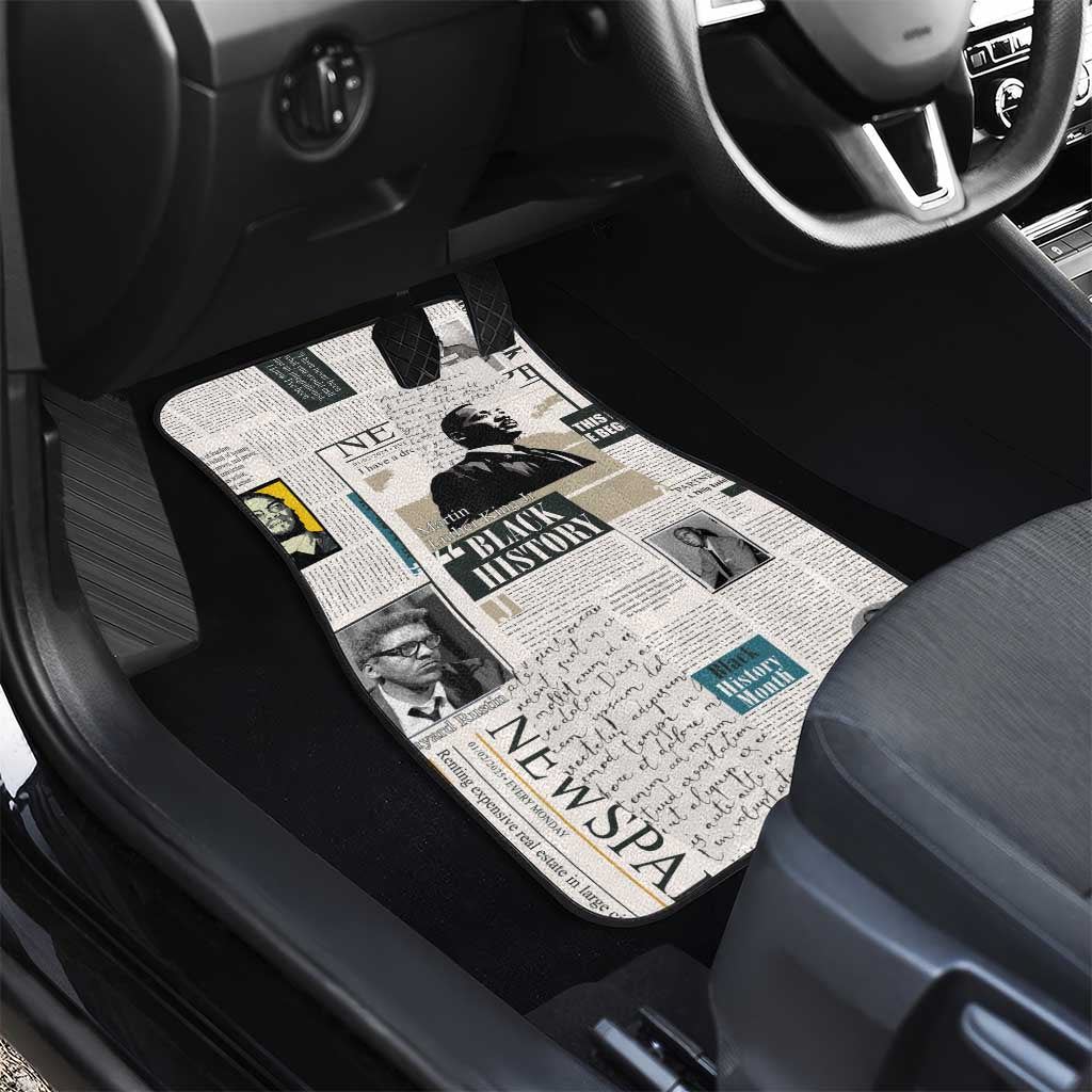 Civil Rights Leaders Car Mats African-American History Month