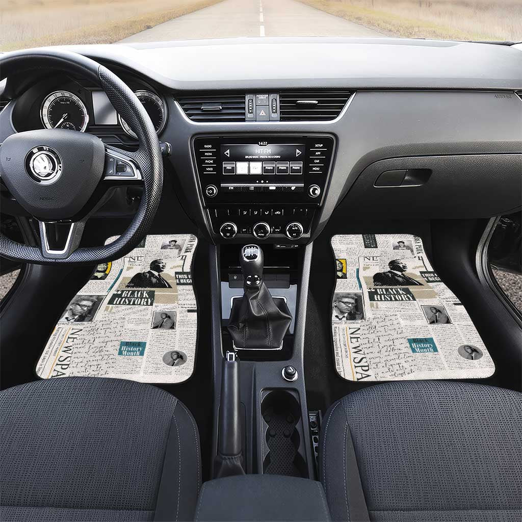 Civil Rights Leaders Car Mats African-American History Month