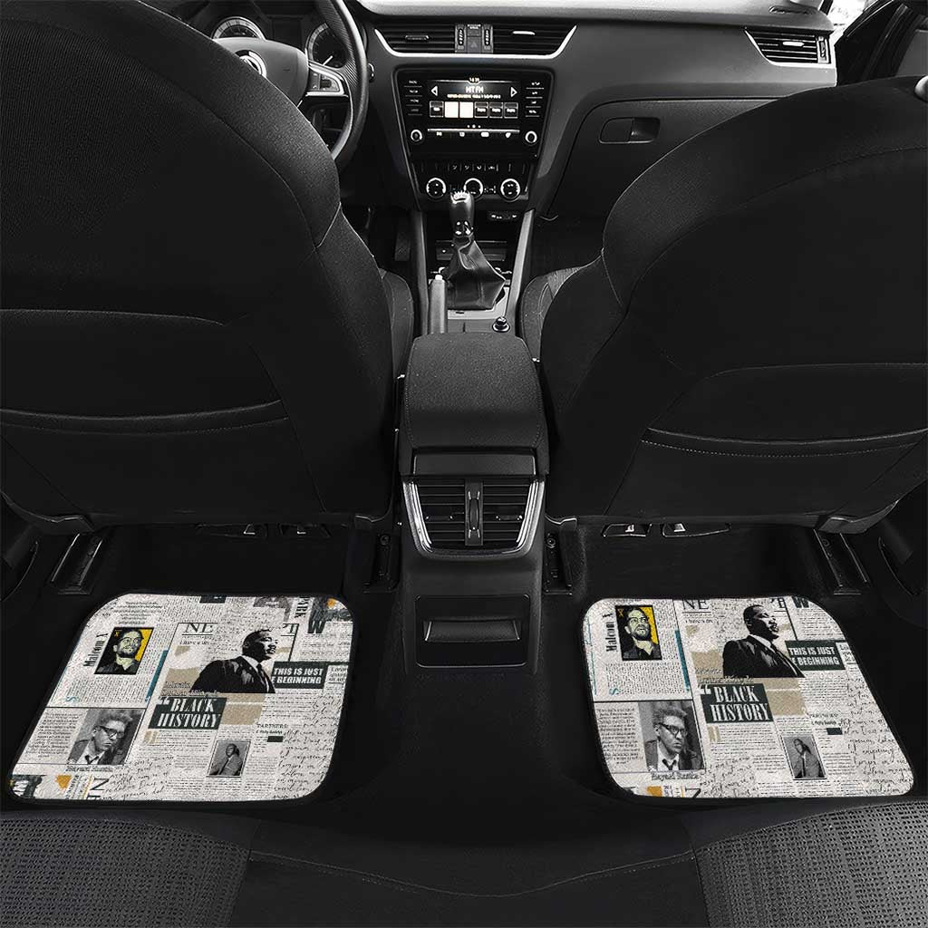 Civil Rights Leaders Car Mats African-American History Month