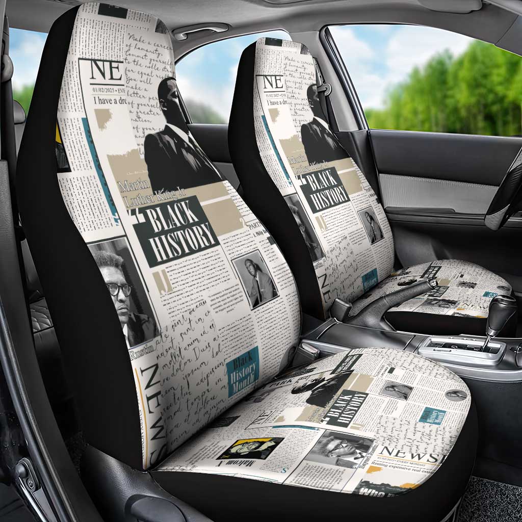 Civil Rights Leaders Car Seat Cover African-American History Month