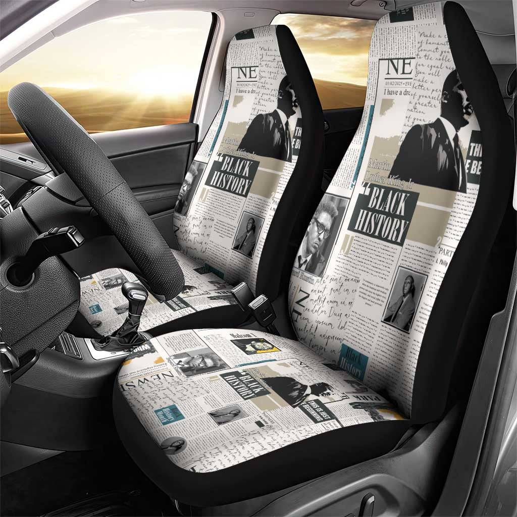 Civil Rights Leaders Car Seat Cover African-American History Month