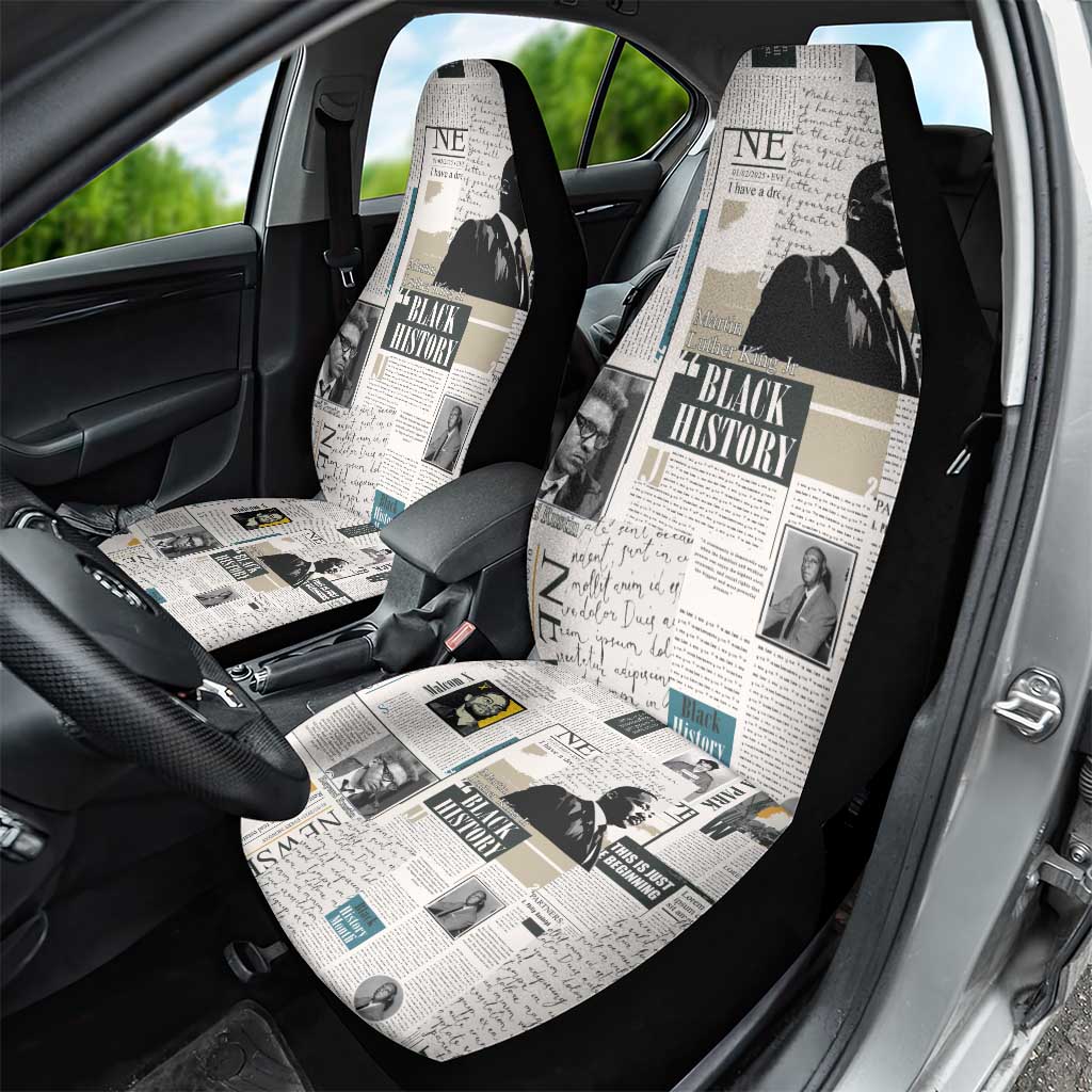 Civil Rights Leaders Car Seat Cover African-American History Month