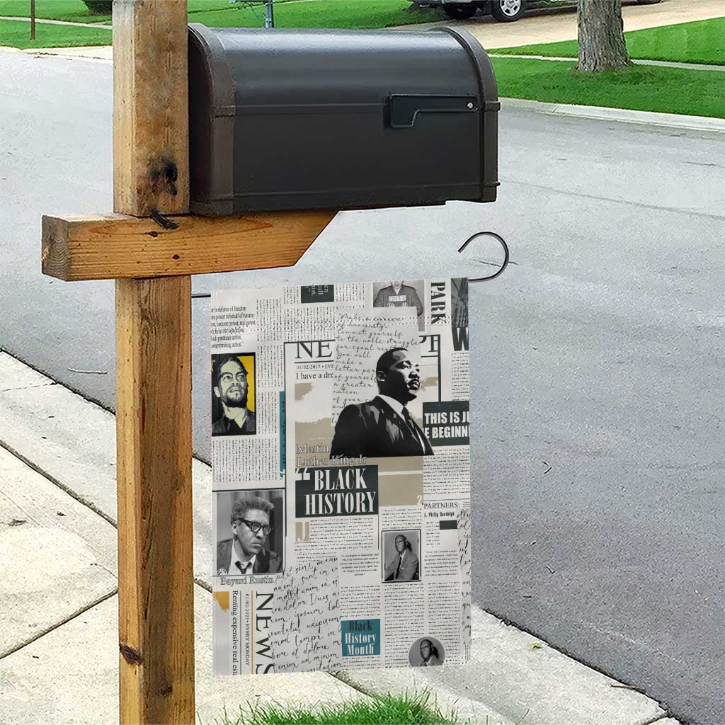Civil Rights Leaders Garden Flag African-American History Month