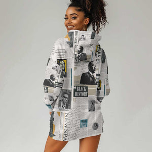 Civil Rights Leaders Hoodie Dress African-American History Month