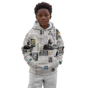 Civil Rights Leaders Kid Hoodie African-American History Month