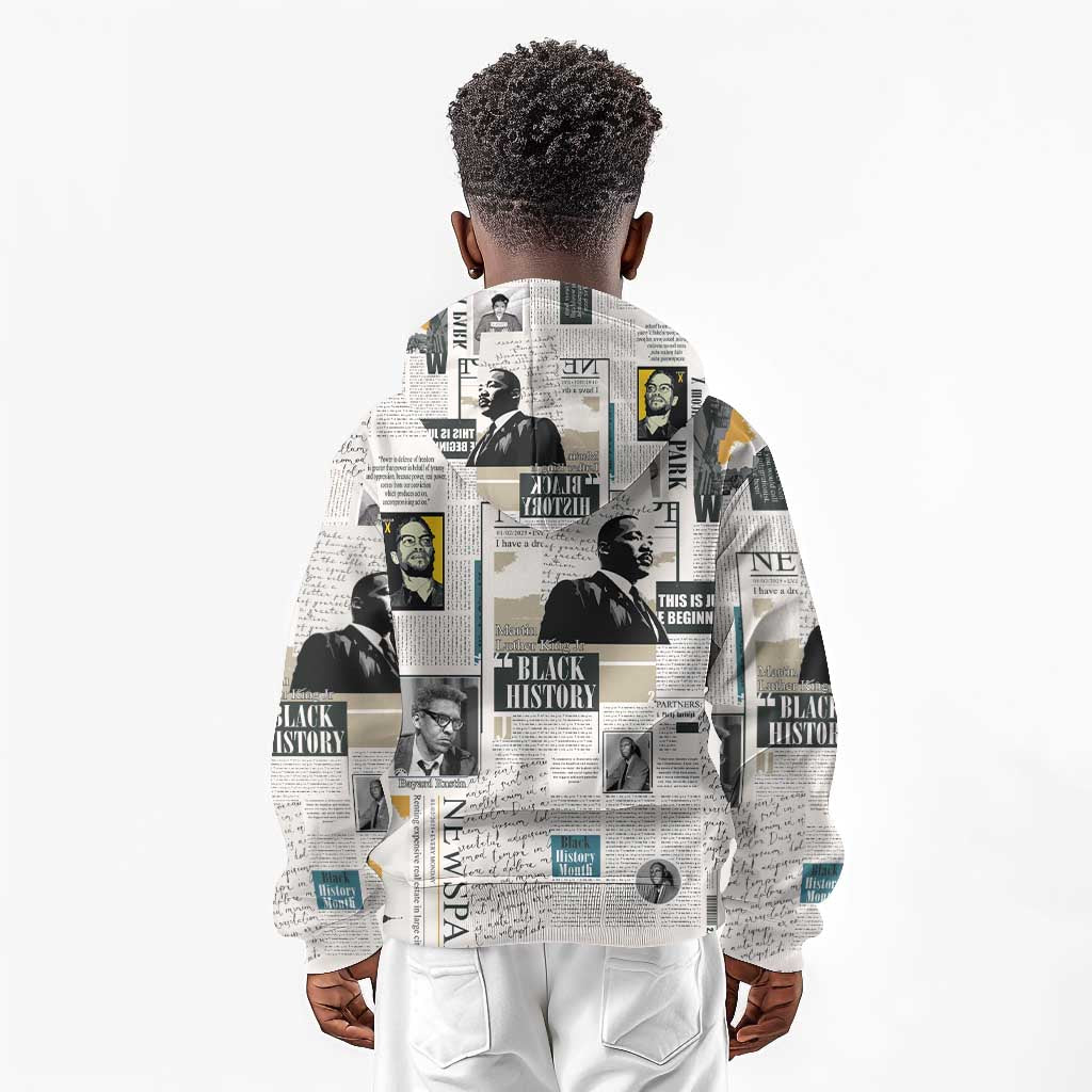 Civil Rights Leaders Kid Hoodie African-American History Month