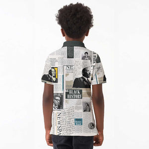 Civil Rights Leaders Kid Polo Shirt African-American History Month