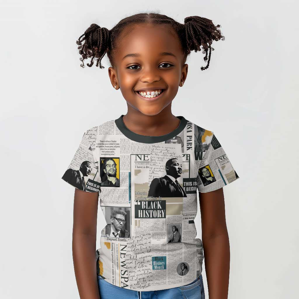 Civil Rights Leaders Kid T shirt African-American History Month