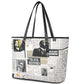 Civil Rights Leaders Leather Tote Bag African-American History Month