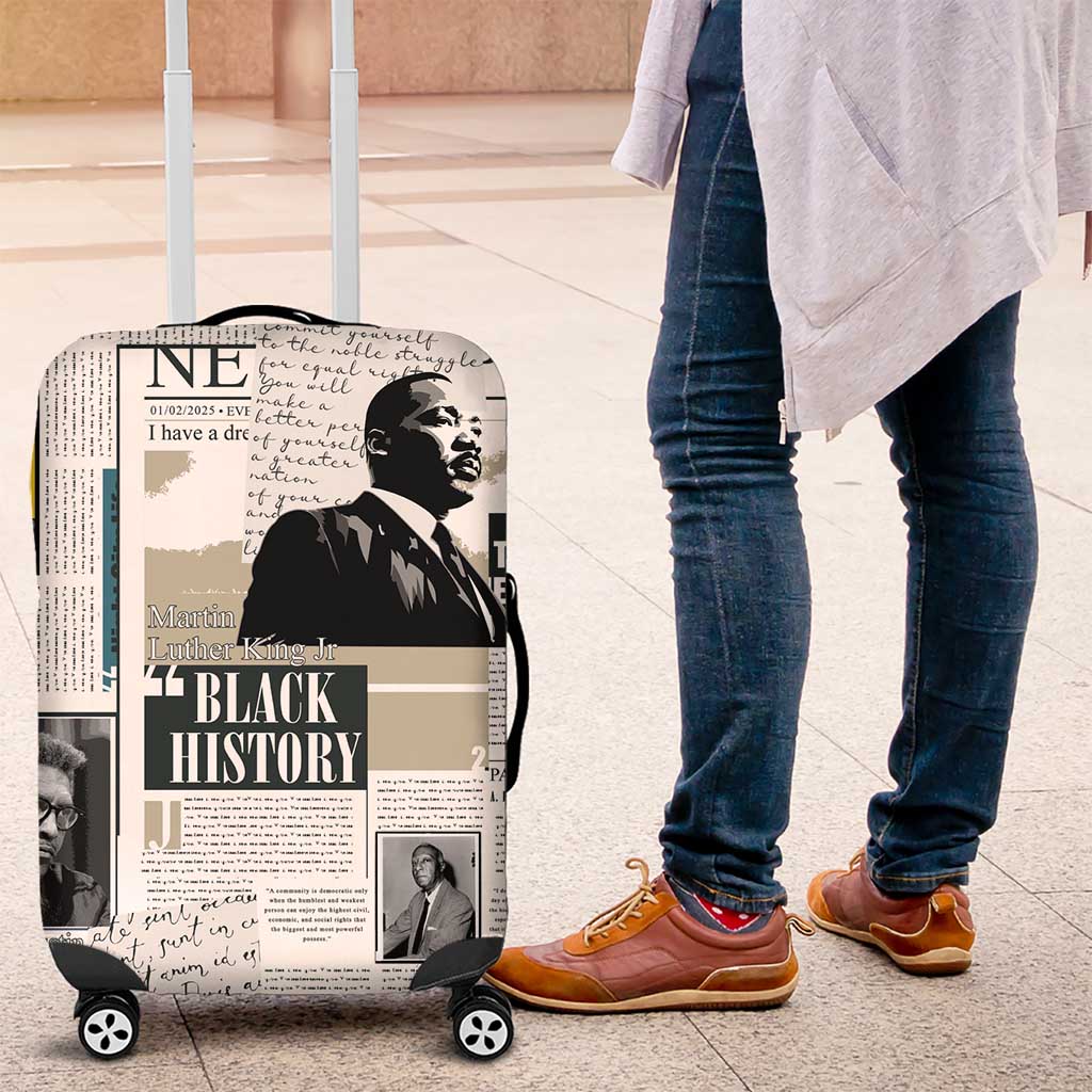 Civil Rights Leaders Luggage Cover African-American History Month
