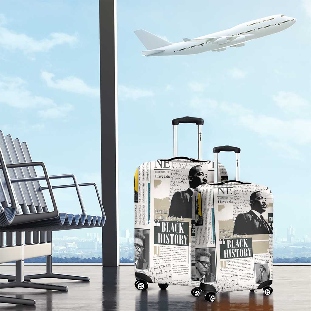 Civil Rights Leaders Luggage Cover African-American History Month