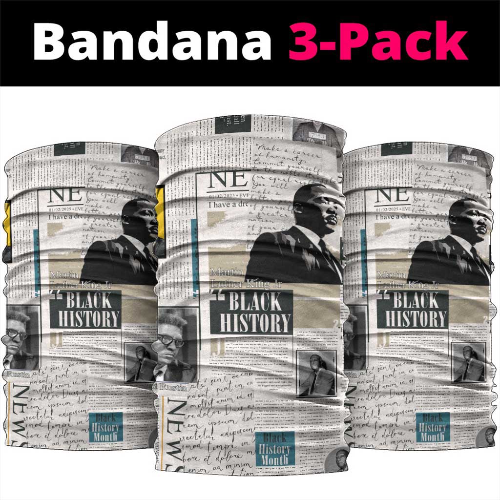 Civil Rights Leaders Neck Gaiter African-American History Month LT15