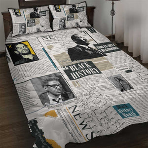 Civil Rights Leaders Quilt Bed Set African-American History Month