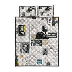 Civil Rights Leaders Quilt Bed Set African-American History Month