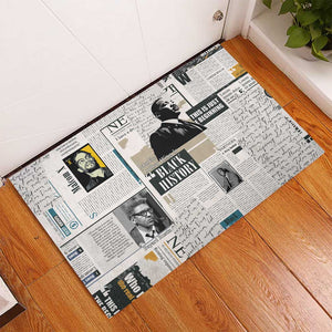 Civil Rights Leaders Rubber Doormat African-American History Month
