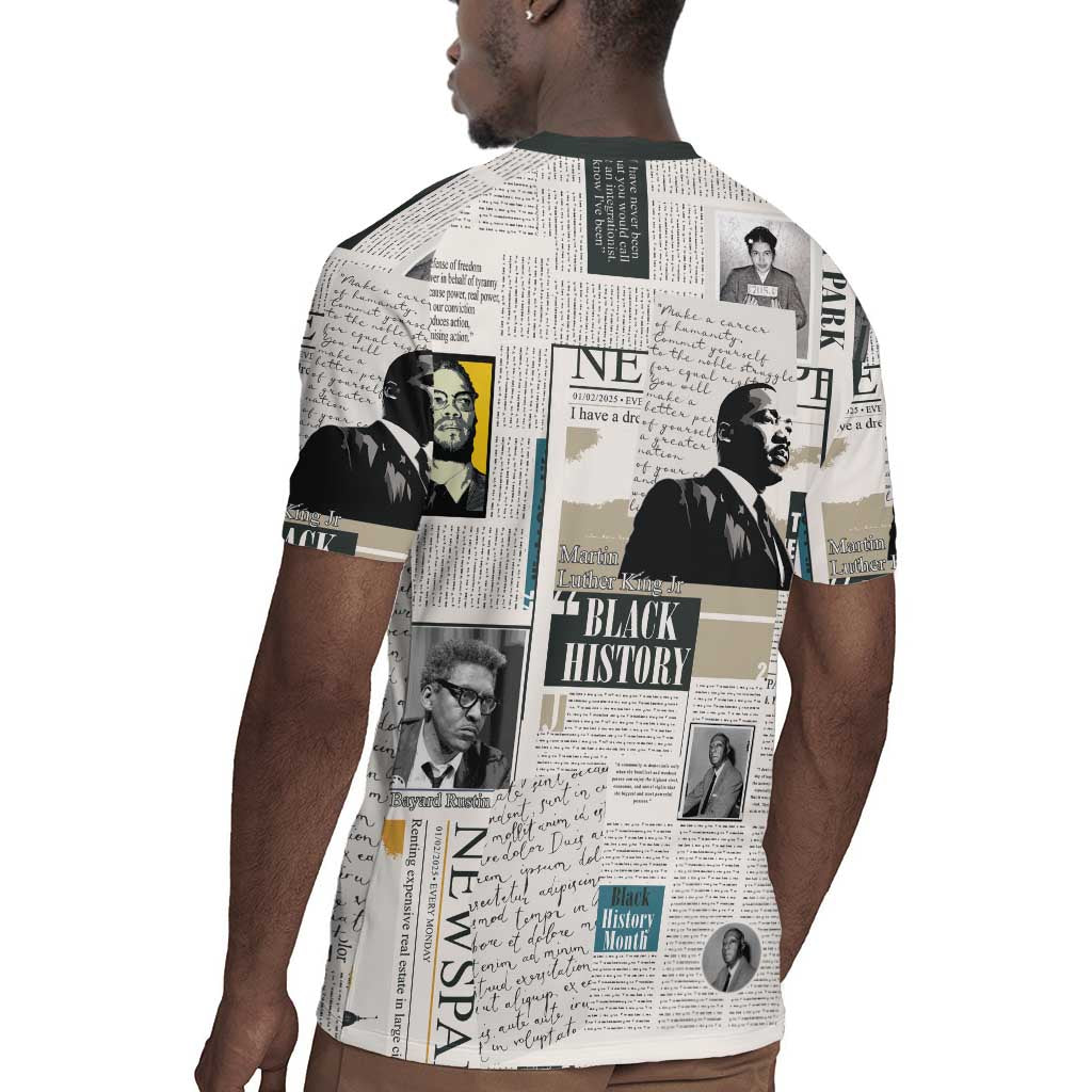 Civil Rights Leaders Rugby Jersey African-American History Month