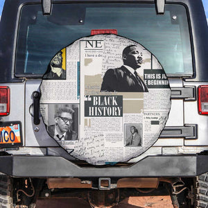 Civil Rights Leaders Spare Tire Cover African-American History Month