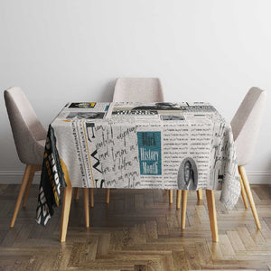 Civil Rights Leaders Tablecloth African-American History Month