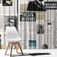 Civil Rights Leaders Window Curtain African-American History Month