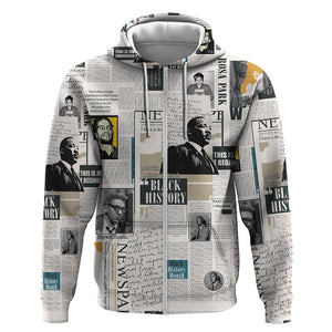 Civil Rights Leaders Zip Hoodie African-American History Month