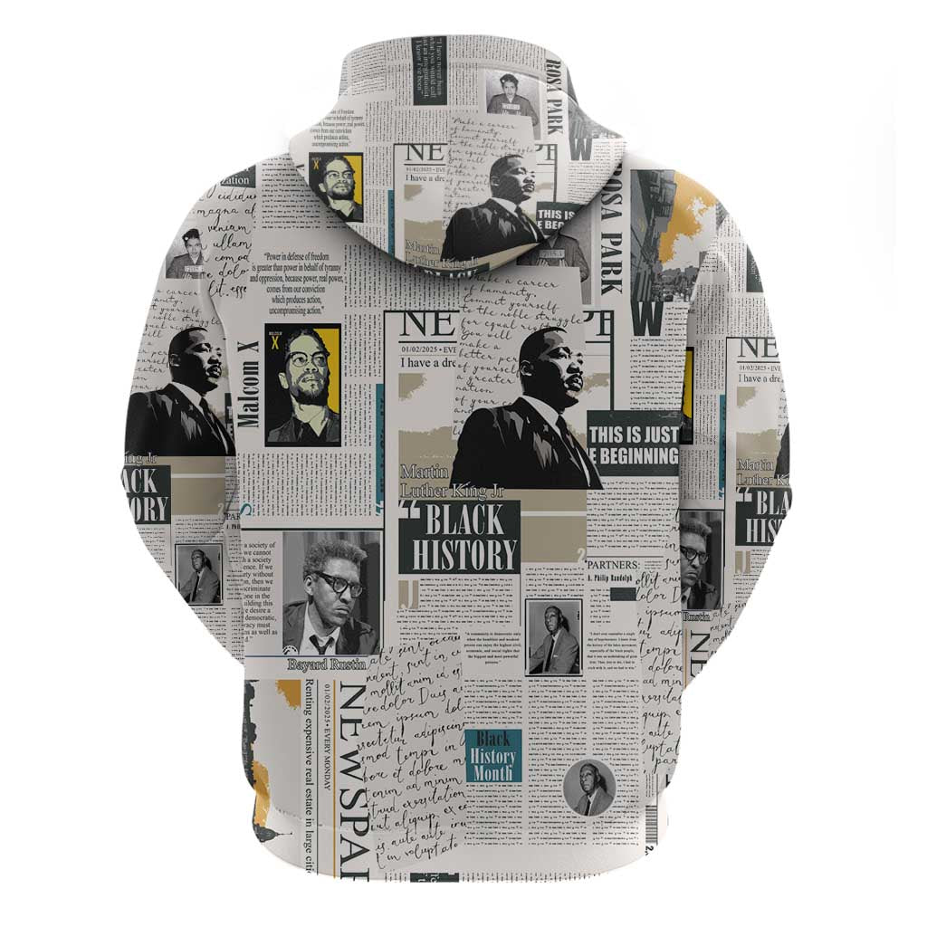 Civil Rights Leaders Zip Hoodie African-American History Month