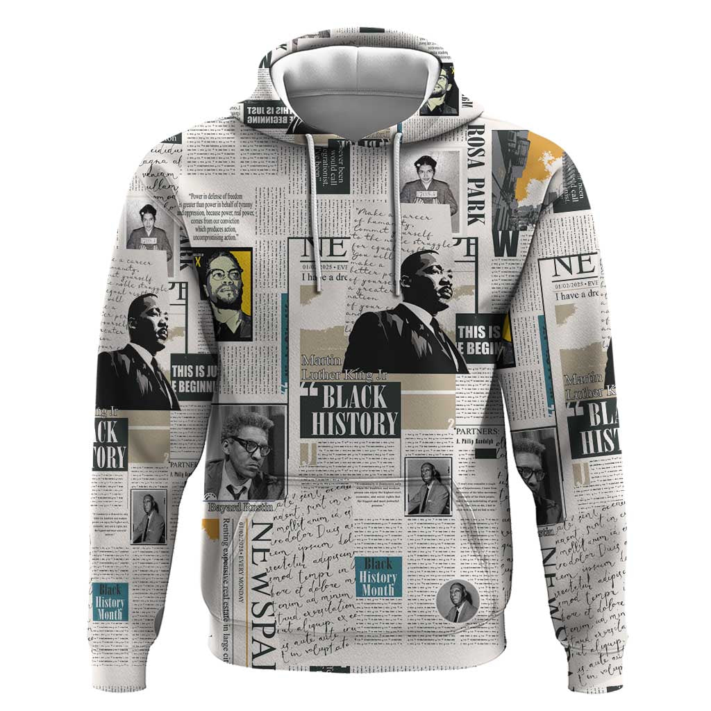Civil Rights Leaders Zip Hoodie African-American History Month