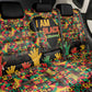 Black History Month Back Car Seat Cover I'm Black And I'm Proud