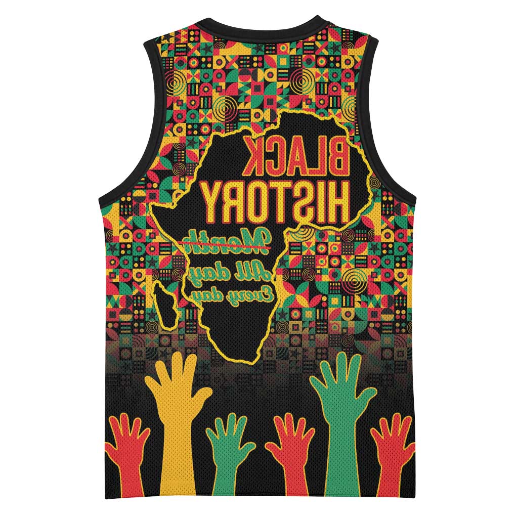 Black History Month Basketball Jersey I'm Black And I'm Proud - African Pride