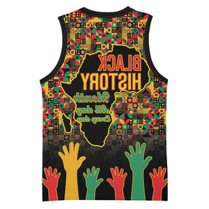 Black History Month Basketball Jersey I'm Black And I'm Proud - African Pride