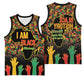 Black History Month Basketball Jersey I'm Black And I'm Proud - African Pride