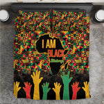 Black History Month Bedding Set I'm Black And I'm Proud