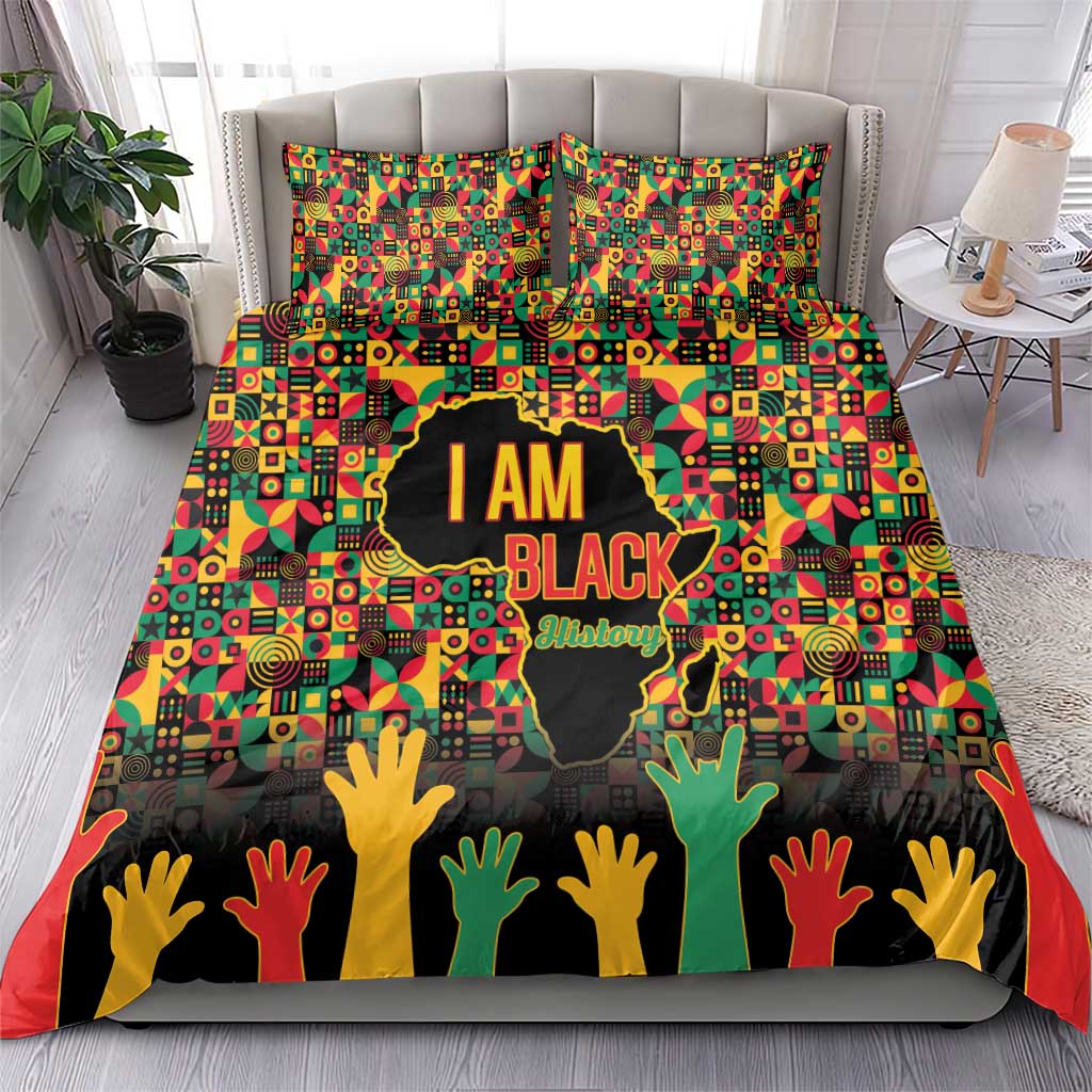 Black History Month Bedding Set I'm Black And I'm Proud