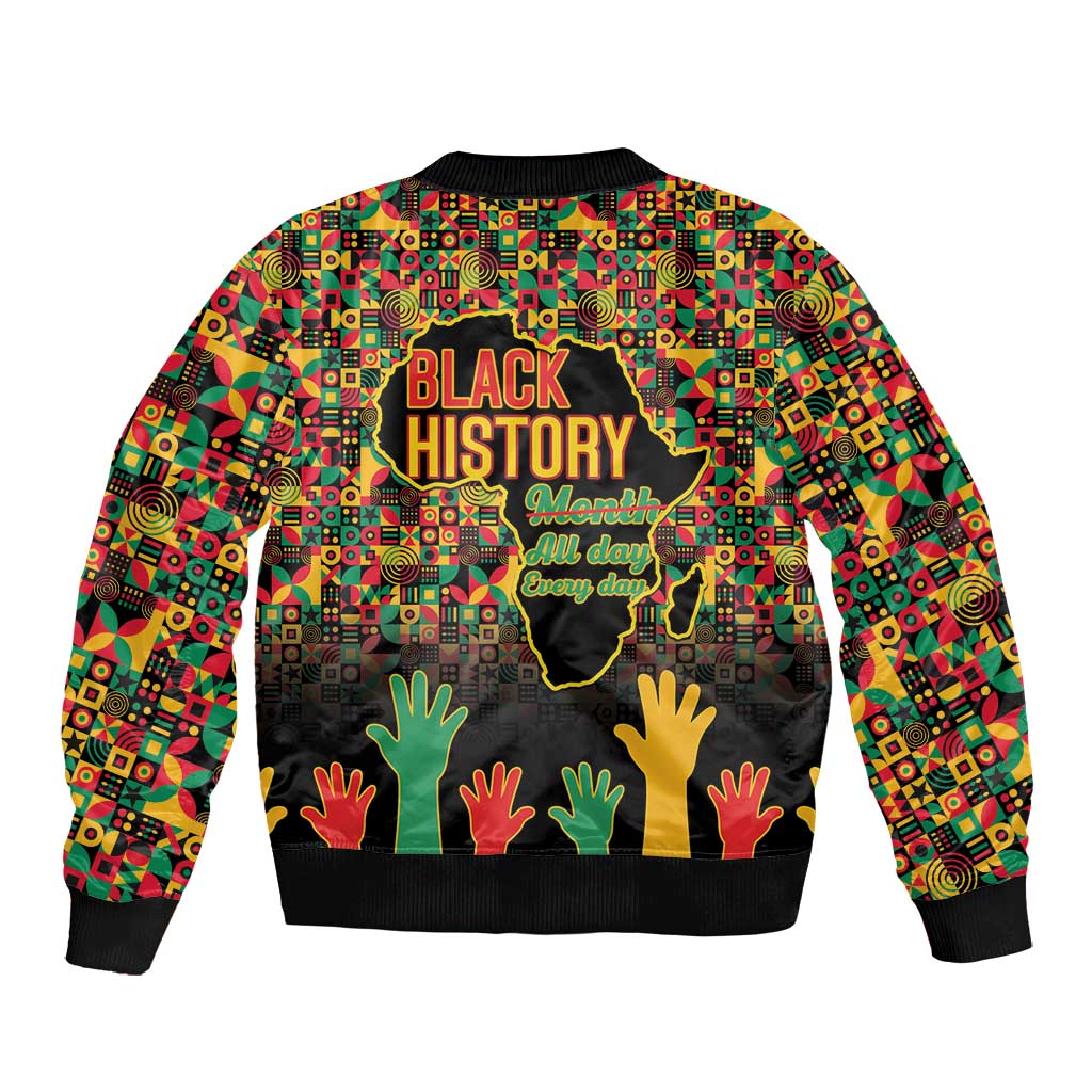 Black History Month Bomber Jacket I'm Black And I'm Proud
