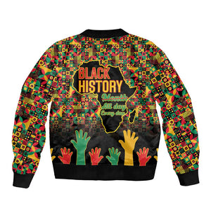 Black History Month Bomber Jacket I'm Black And I'm Proud