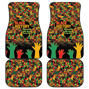 Black History Month Car Mats I'm Black And I'm Proud
