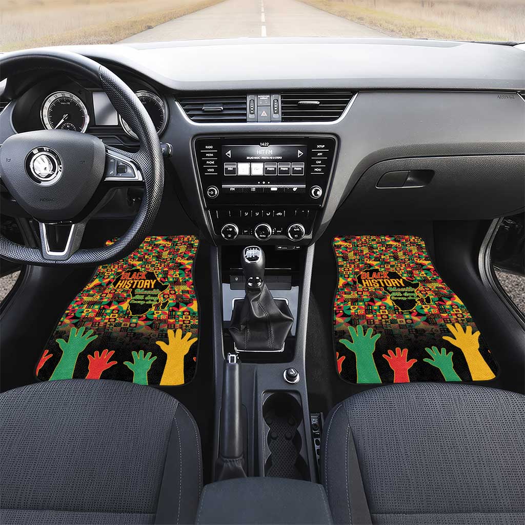Black History Month Car Mats I'm Black And I'm Proud