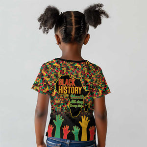 Black History Month Kid T shirt I'm Black And I'm Proud