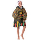 Black History Month Kid Wearable Blanket Hoodie I'm Black And I'm Proud