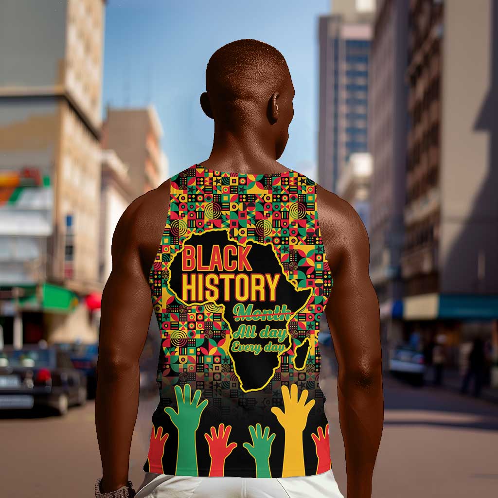 Black History Month Men Tank Top I'm Black And I'm Proud