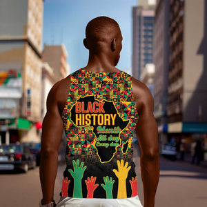 Black History Month Men Tank Top I'm Black And I'm Proud
