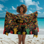 Black History Month Sarong I'm Black And I'm Proud