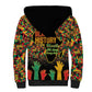 Black History Month Sherpa Hoodie I'm Black And I'm Proud